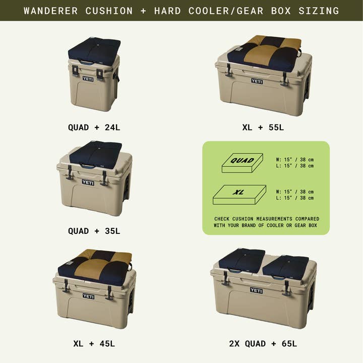 Peace Cabin - Wholesale Floor Pillow - Wanderer 'QUAD' Outdoor Cushion - Buoy4