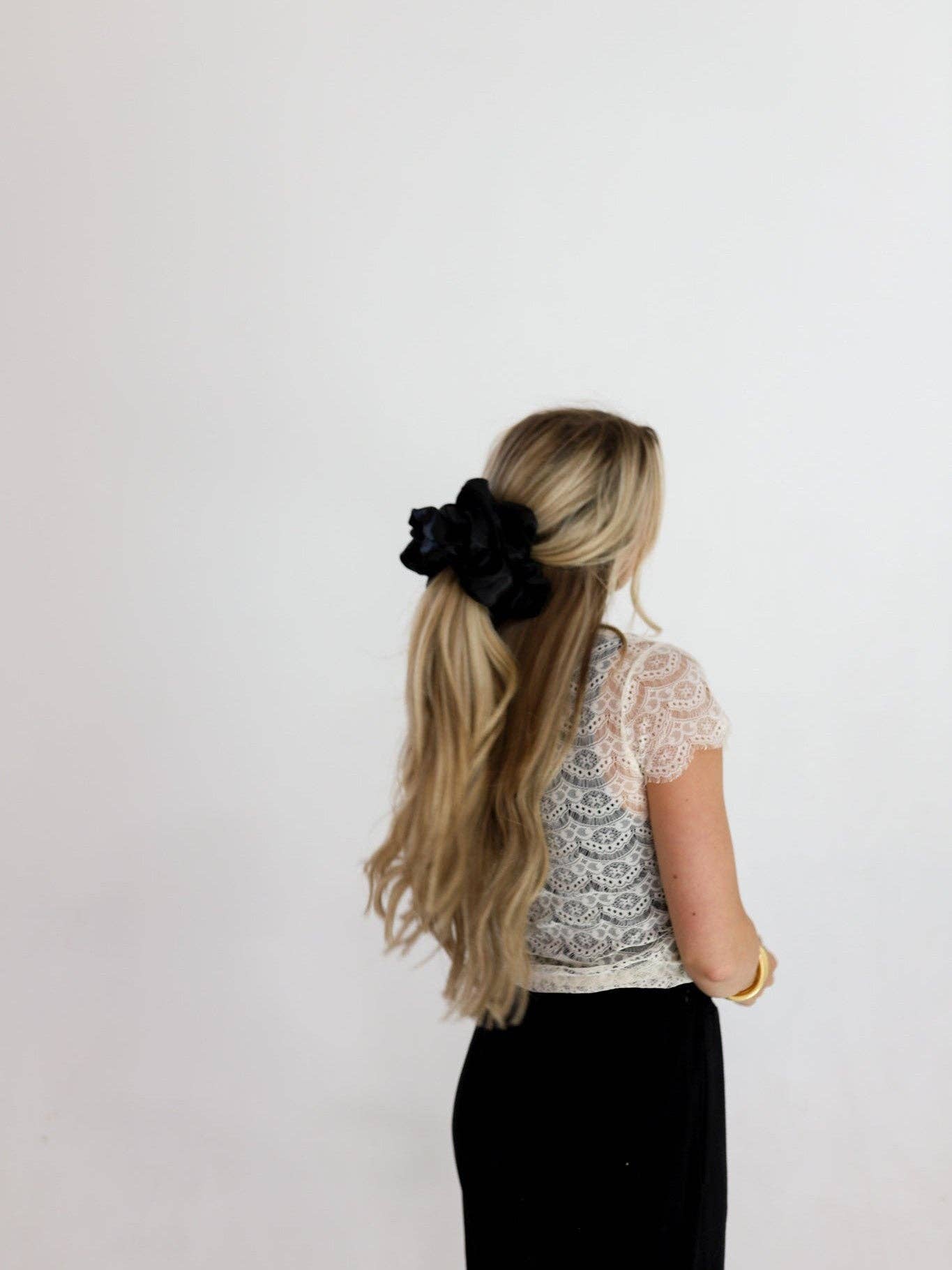 KAXI - Wholesale Scrunchie - Dames - JUMBO SLAAP ZIJDE/SATIJN SCRUNCHIES11
