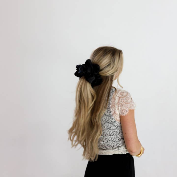 KAXI - Wholesale Scrunchie - Women's - JUMBO SLEEP SILK/SATIN SCRUNCHIES30