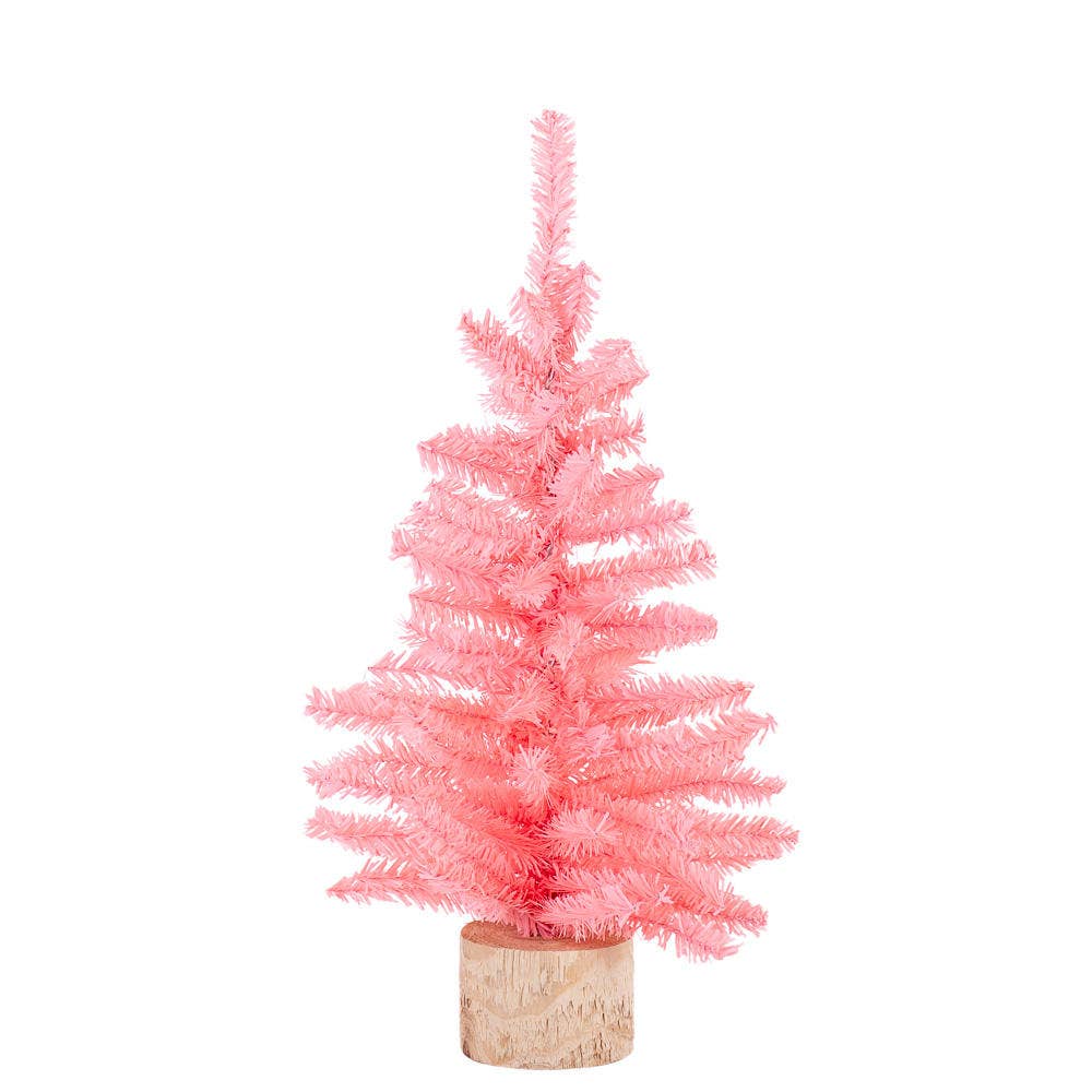 Factory Direct Craft - Vendita all'ingrosso Alberi di Natale finti - Albero di pino artificiale rosa da 15"5