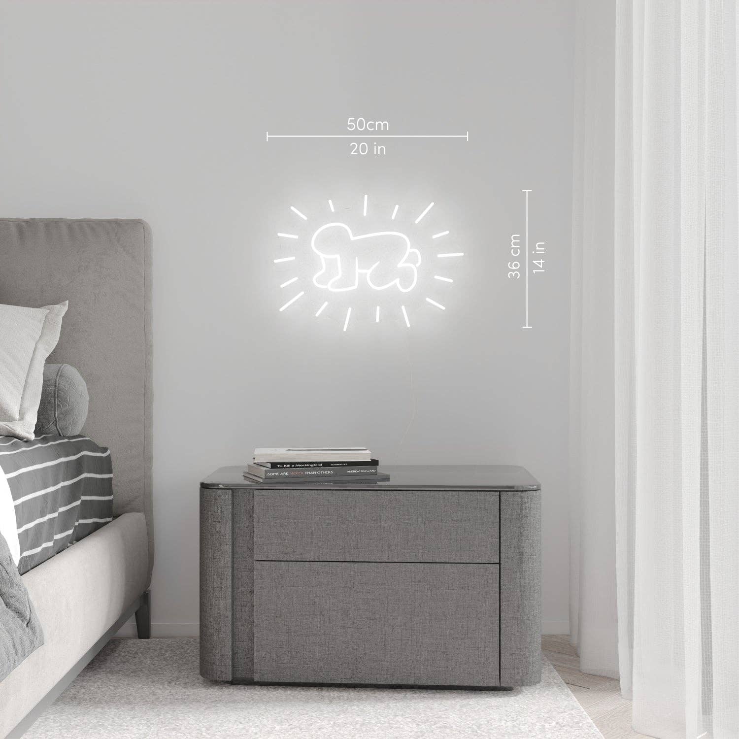 Yellowpop – Großhandel Neonschilder – Radiant Baby, YP x Keith Haring, LED-Leuchtreklame3