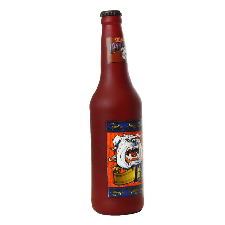 Tuffy Dog Toys - VIP Products – Großhandel Haustier-Quietschspielzeug – Hund – Silly Squeaker Beer Bottle Killer Bite, quietschendes Hundespielzeug3