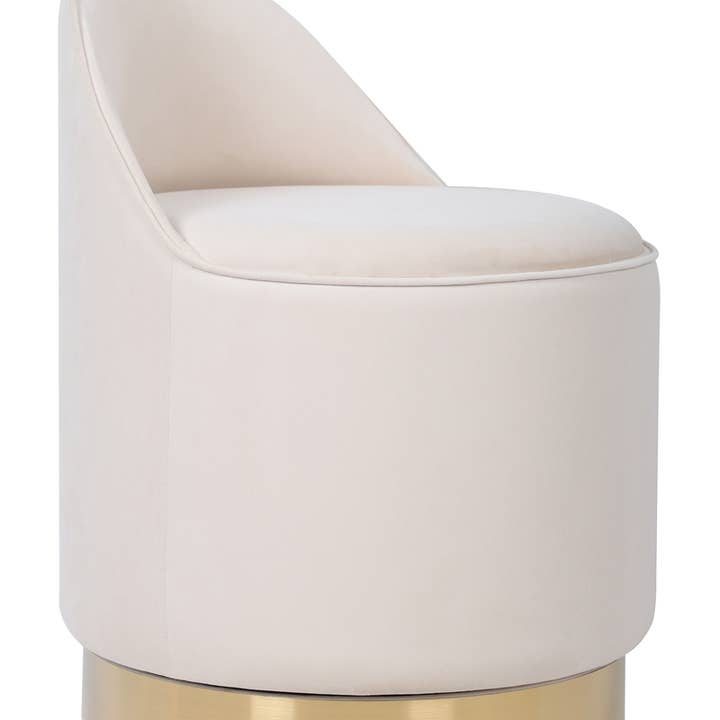 Viktor 125 Elfenben svängbar pall för wholesale av Kayoom Teppiche