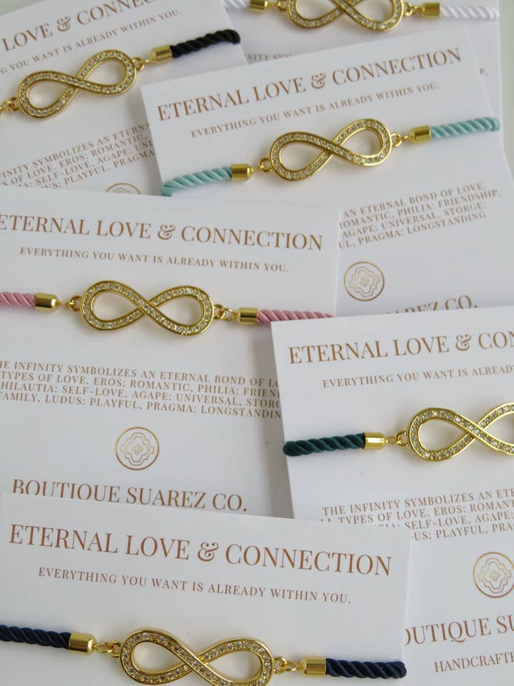 Eternal Bliss Bracelet - Large Infinity for wholesale by Boutique Suarez Co.