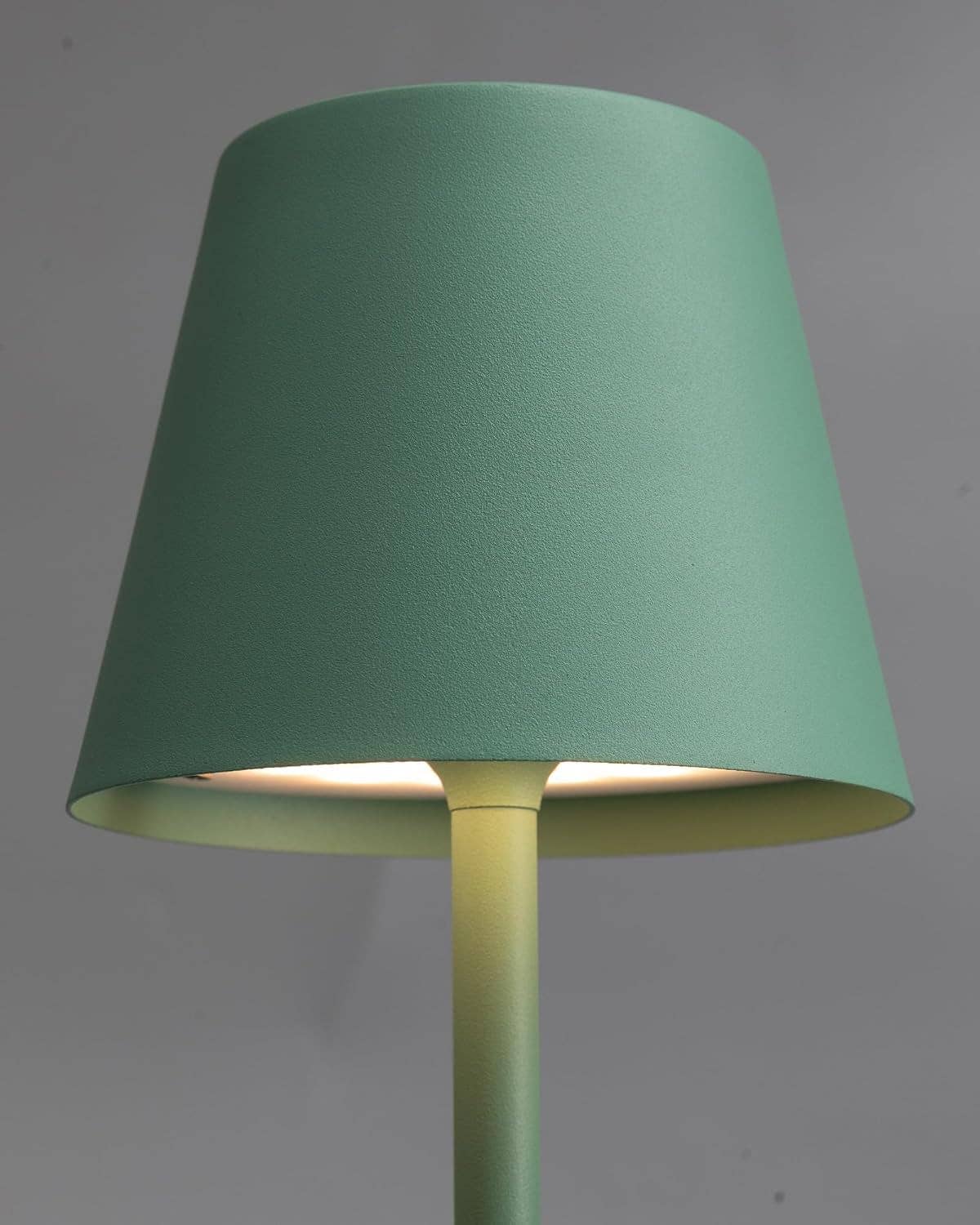 Two Pack Cordless LED Table Lamp 5000mAh Battery Portable Dimmable Green Desk Lamp With 3 Color Temperatures for wholesale on Faire7