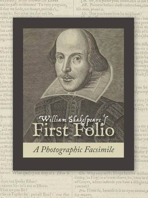 William Shakespeare's First Folio: A Photographic Facsimile - Paperback for wholesale by Books by splitShops