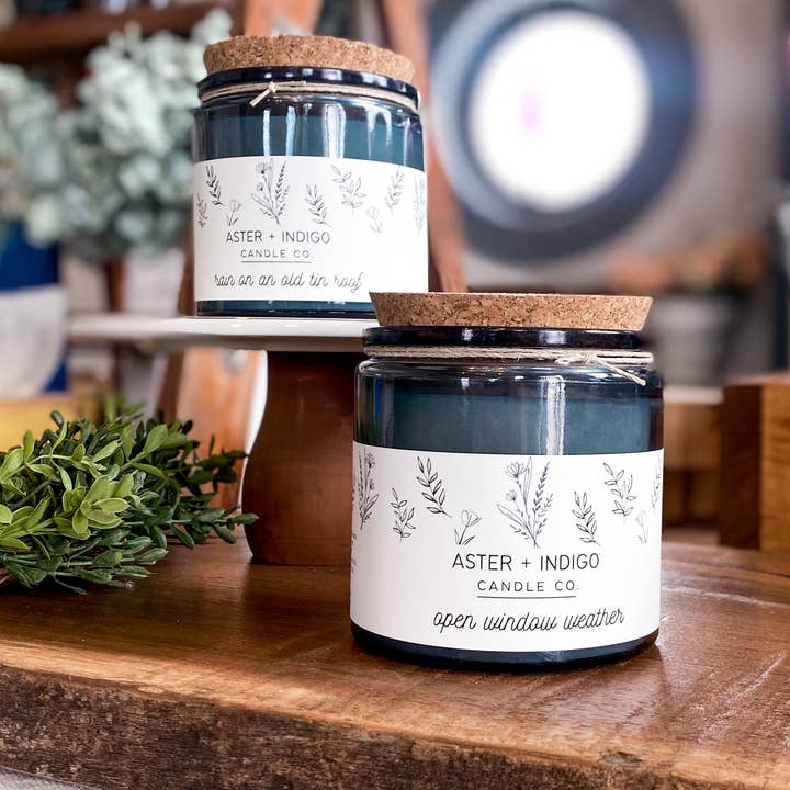 Aster + Indigo Candle Co. - Wholesale Jar/Filled Candle - Honey Spiced Pear | Soy Candle
