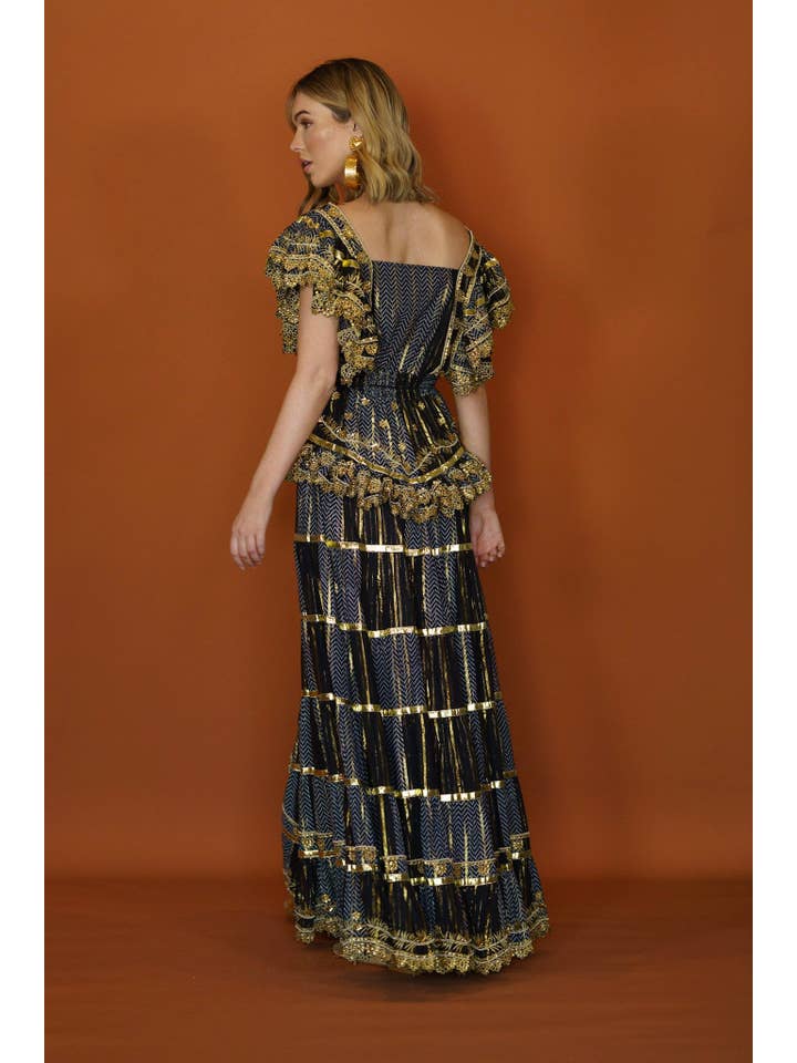 Anannasa Lifestyle - Wholesale Skirt – Women’s - HELENA SKIRT HI-LOW SKIRT3