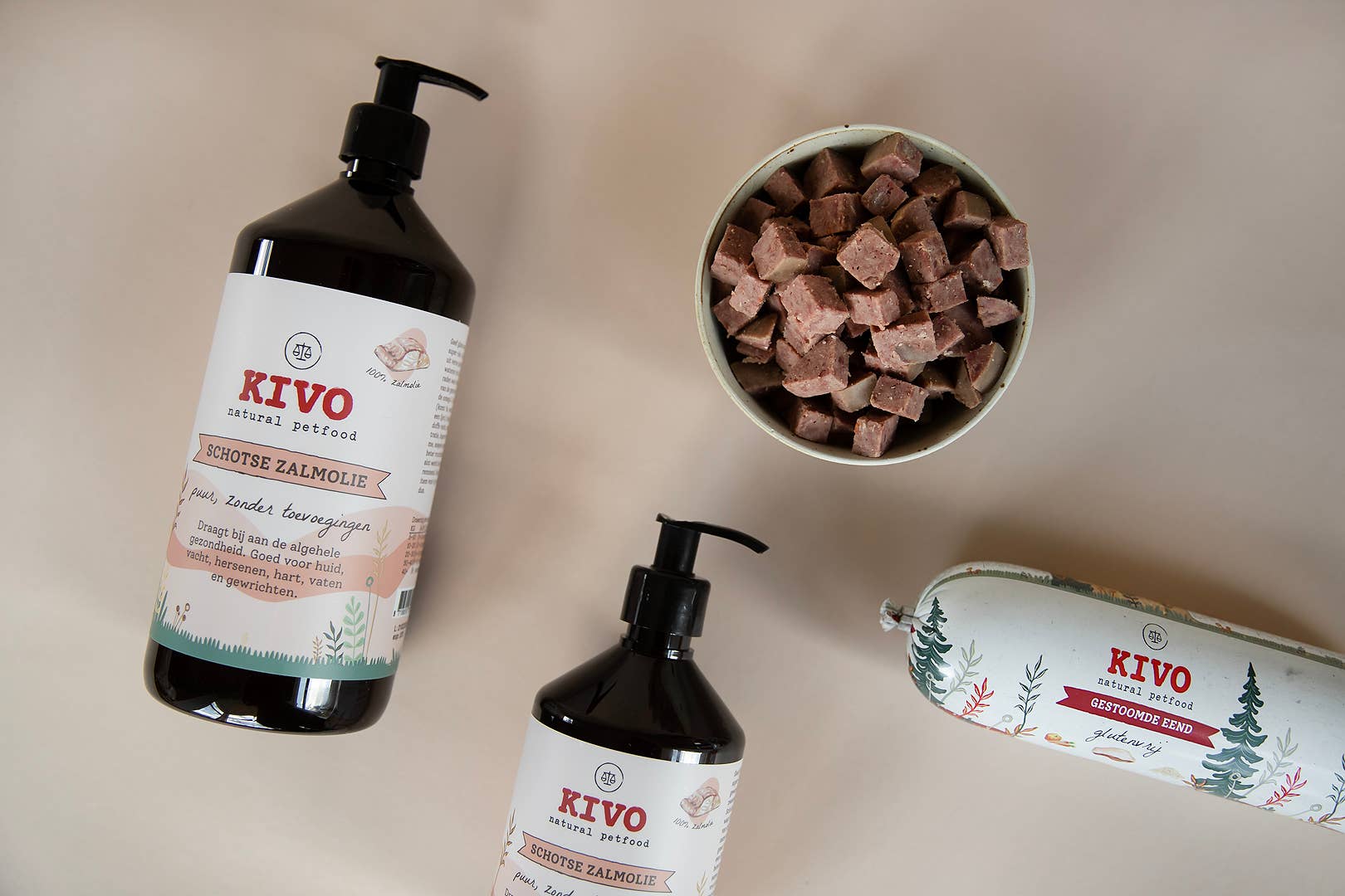 Kivo Petfood - Vente Nourriture – chien - Huile de saumon écossais 100 %8