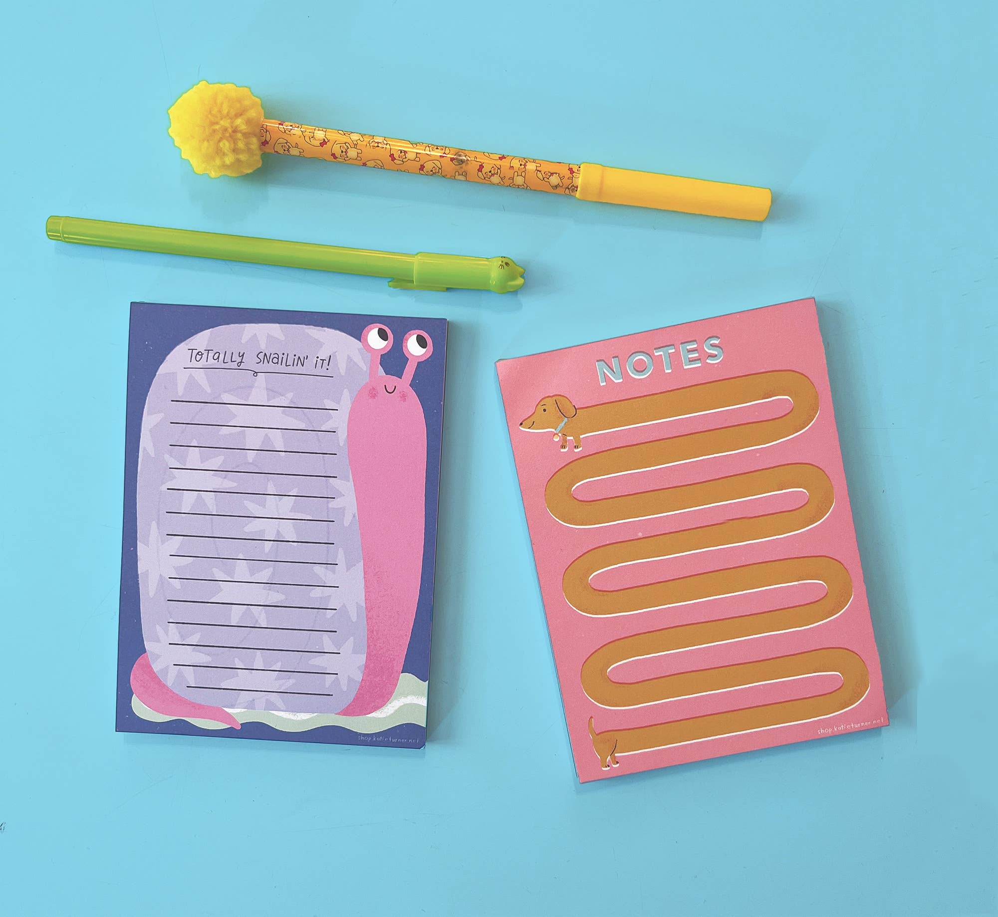 Katie Turner Illustration - Wholesale Notepad - Weenie Dog Notepad3