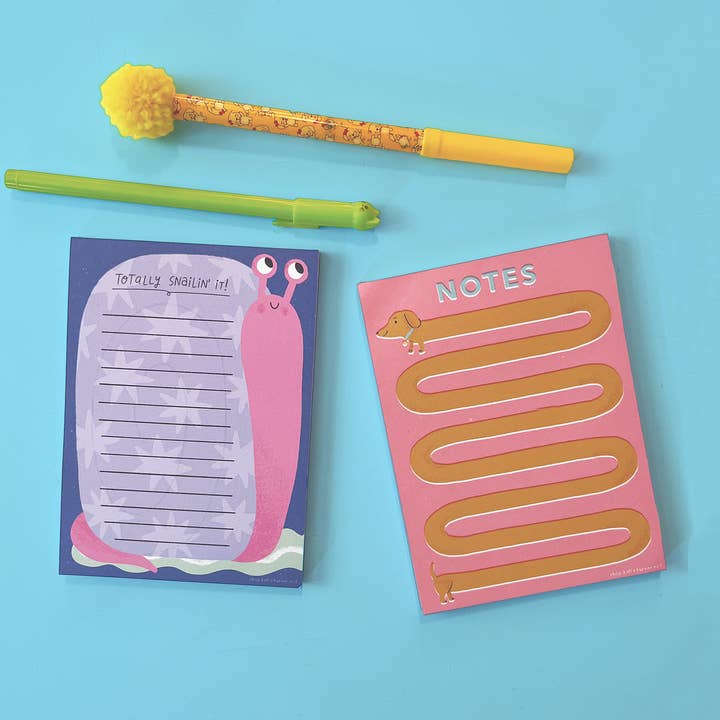 Katie Turner Illustration - Wholesale Notepad - Weenie Dog Notepad3