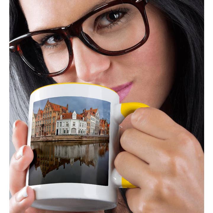 3dRose - Wholesale Coffee Mug - 3dRose, Belgium, Brugge, Canal and Reflection, Mug1