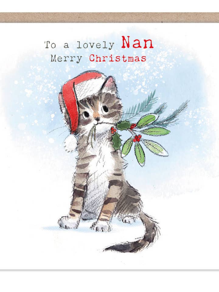 Kerstkaart - Nan - XPP012 voor wholesale door Paper Shed Design Ltd