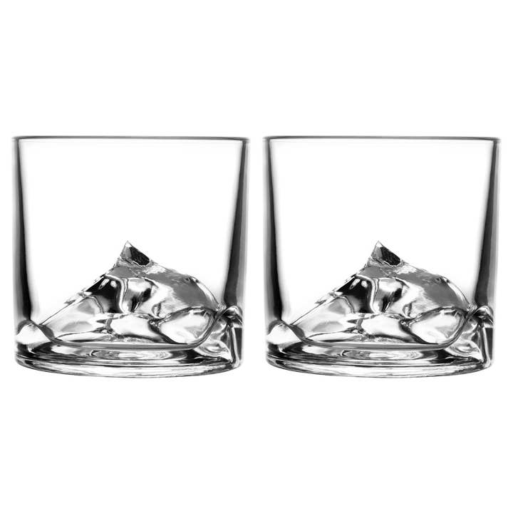 Viva | Espro | Liiton - Wholesale Cocktail/Liquor Glass - Everest - 2-Piece Crystal Bourbon Whiskey Glass Set6
