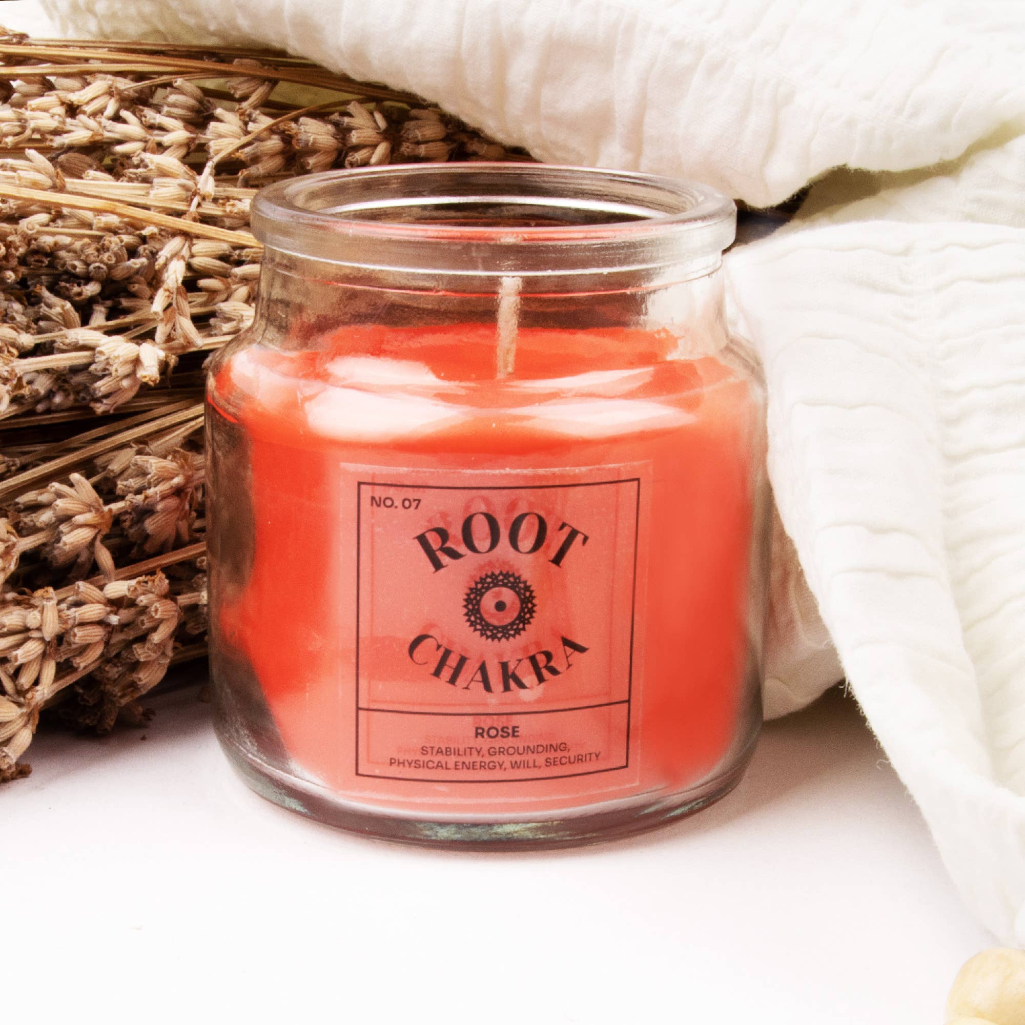 Myga – Großhandel Kerze im Glas / gefüllte Kerze – Sieben Chakra-Kerzen28