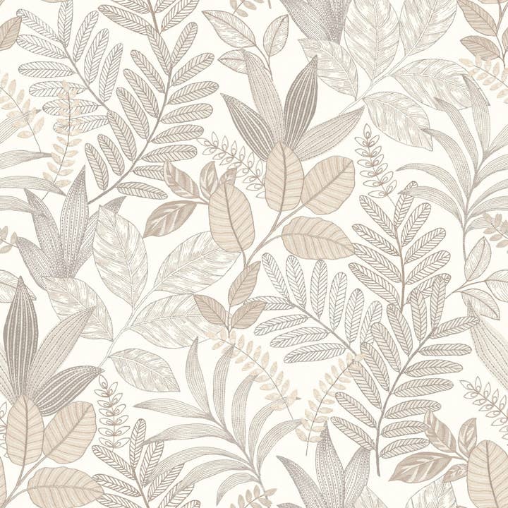 Allure Foliage Wallpaper for wholesale by Veer Decor