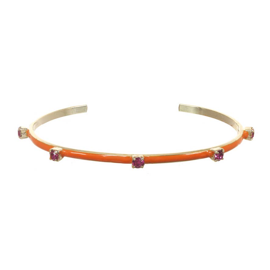TOVA - Vente Bracelet manchette - Bracelet manchette Everly en laiton plaqué or clair7