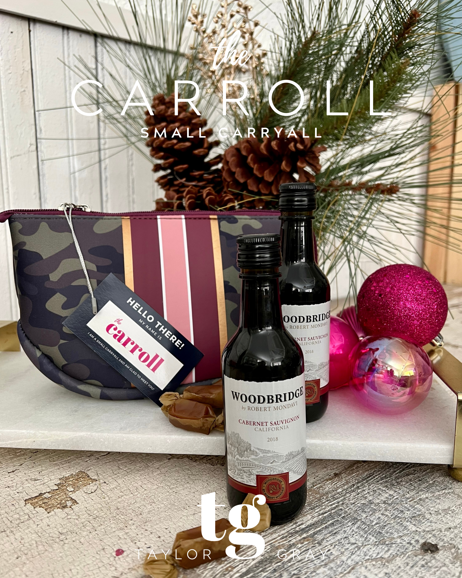 TAYLOR GRAY - Wholesale Makeup/Cosmetic Bag - The Carroll Small Neoprene Makeup Bag | shoptaylorgray4