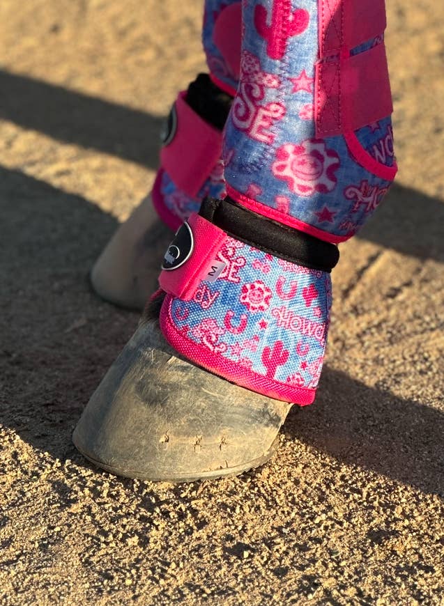 Schulz Equine – wholesale Ridutrustning – Schulz Equine bell boots med livfulla mönster36