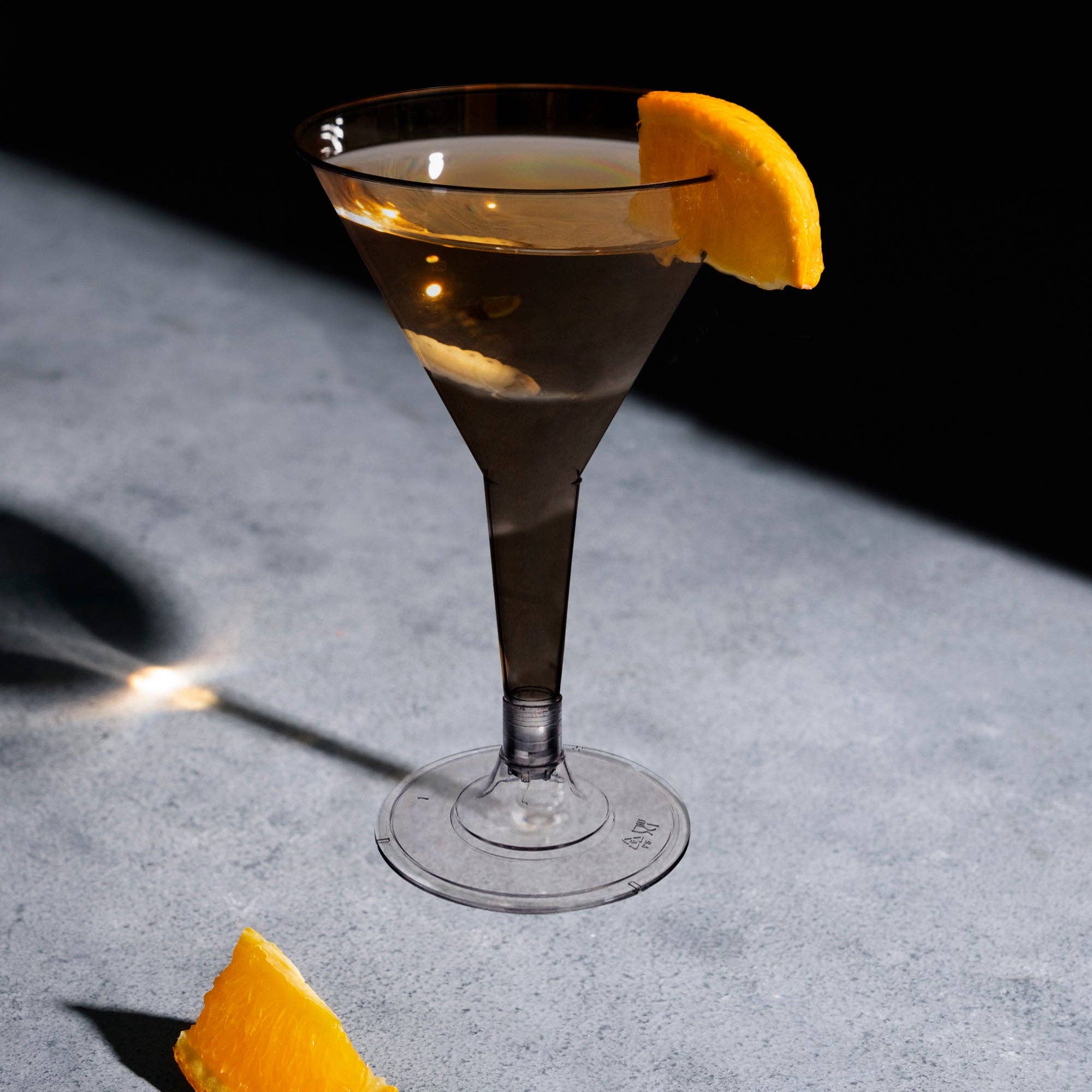 Smarty had a Party - Vendita all'ingrosso Bicchieri da cocktail/superalcolici - Bicchieri da martini in plastica trasparente da 6 oz - 192 pz8