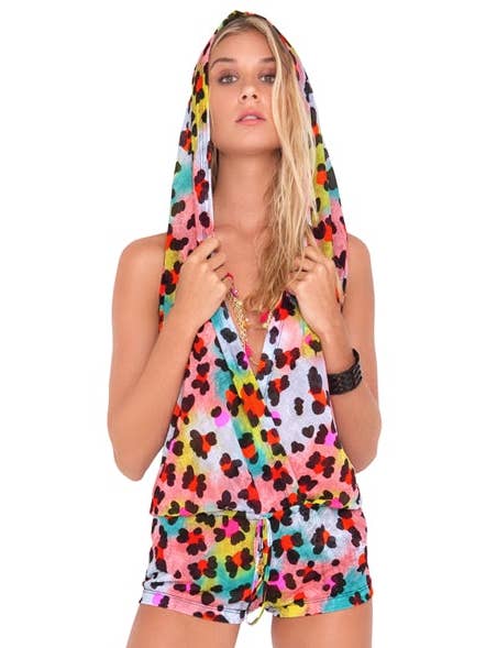 SALTY SKIN - Hoodie Romper for wholesale by Luli Fama