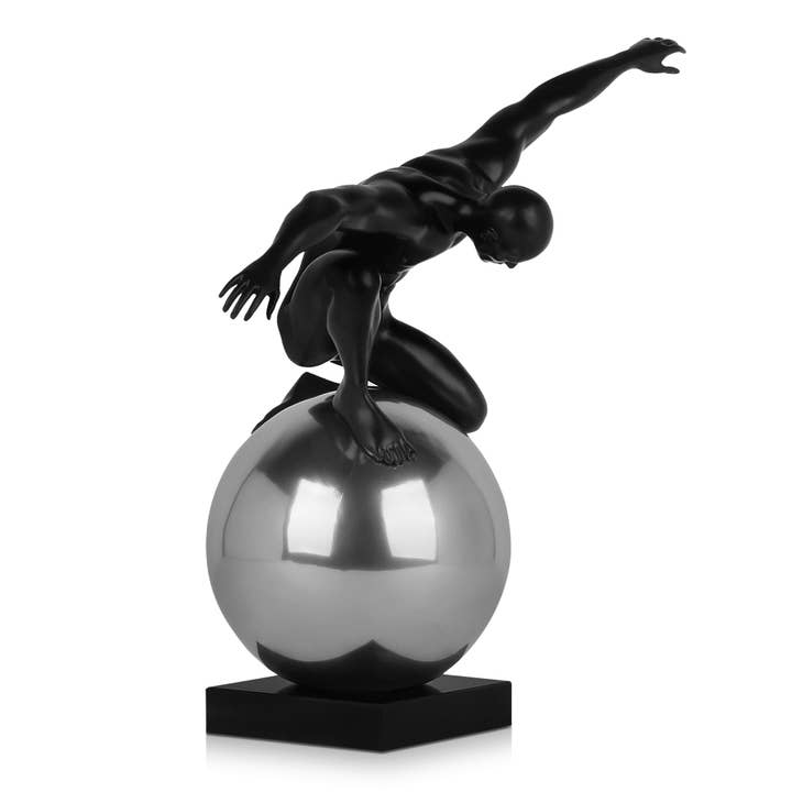 ADM Home Decoration - Wholesale Sculpture - Large 'Domination' Resin Sculpture