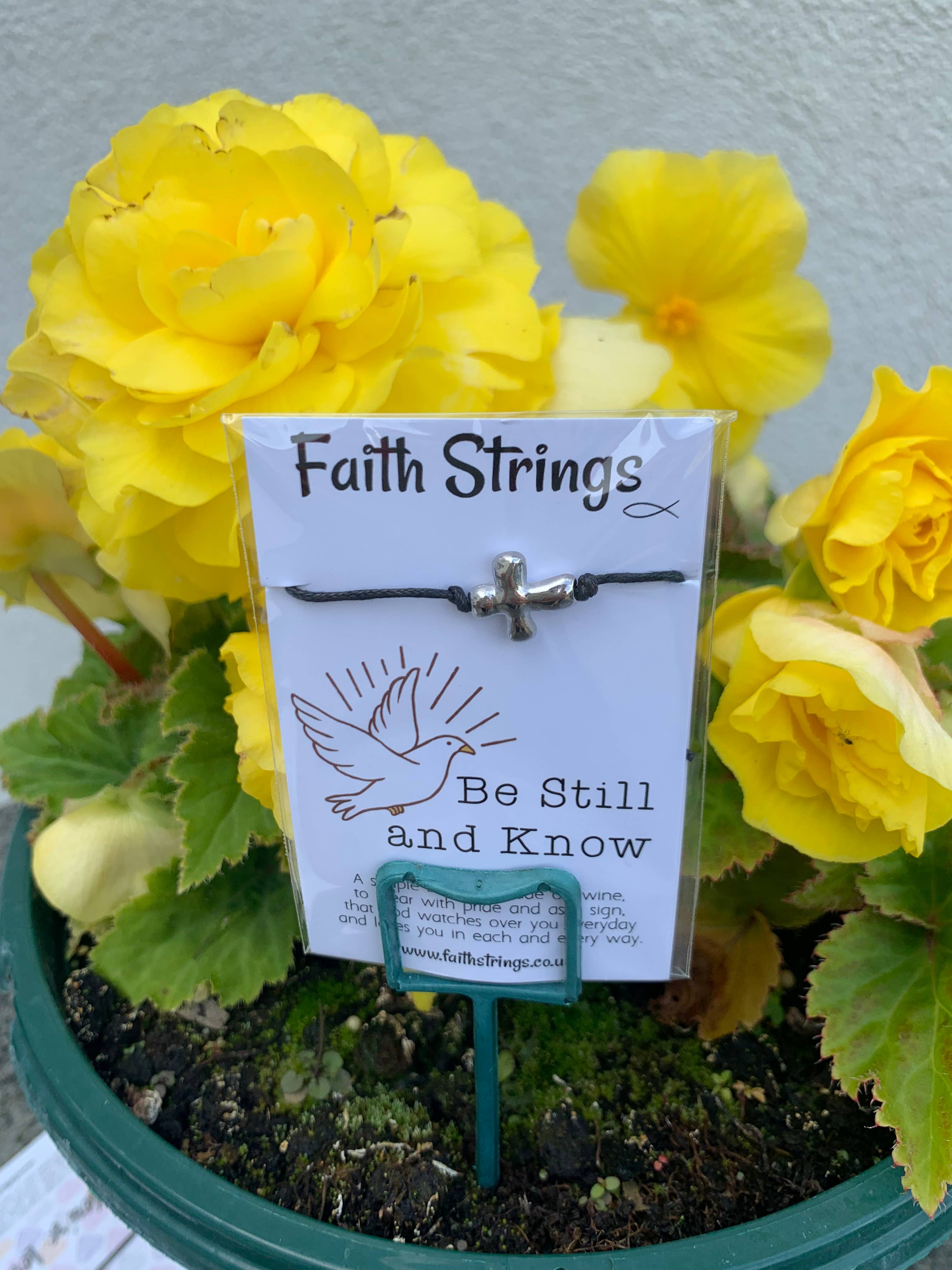 Faithstrings - Wholesale Charm/Dangle Bracelet - Be Still and Know Christian Faith String Wish Faith Bracelet3