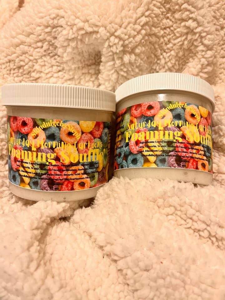 Soufflé schiumoso dei cartoni animati del sabato mattina per la vendita all'ingrosso da parte di SkindulgebySteph