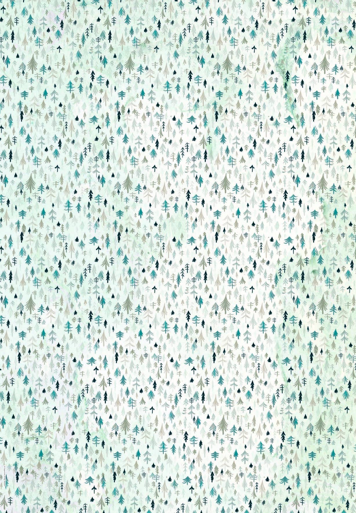 Alison Gardiner US - Vente Feuille de papier cadeau - Livre d'emballage Winter Love11