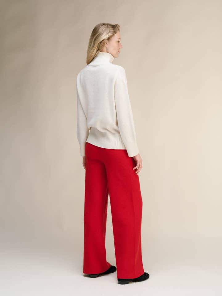Lèmme – wholesale Knitted jumper – Women′s – Maglione Maxi Dolcevita in Misto Cashmere