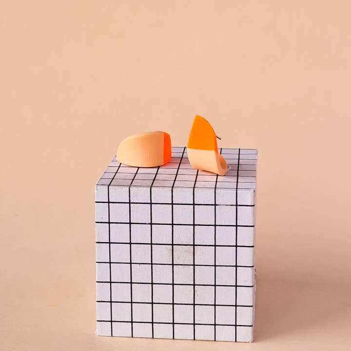 Mono - Wholesale Dangle Earrings - Handmade Polymer Neon Earrings, 1980s NeoMemphis9