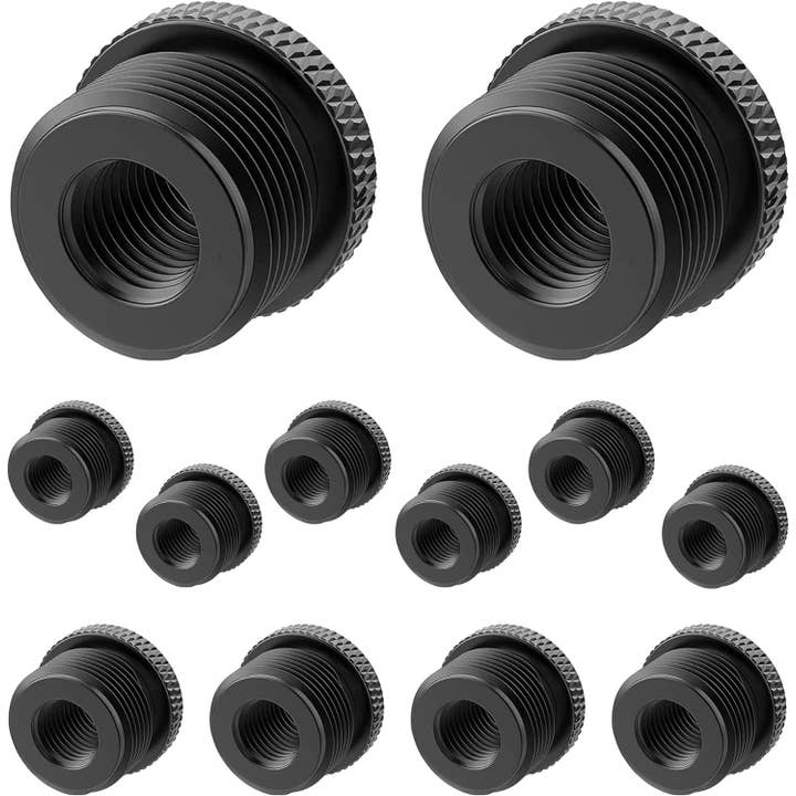 5 Core Mic Stand Adapter 5/8 Male 3/8 Female Screw Connector for wholesale by K Cube Inc