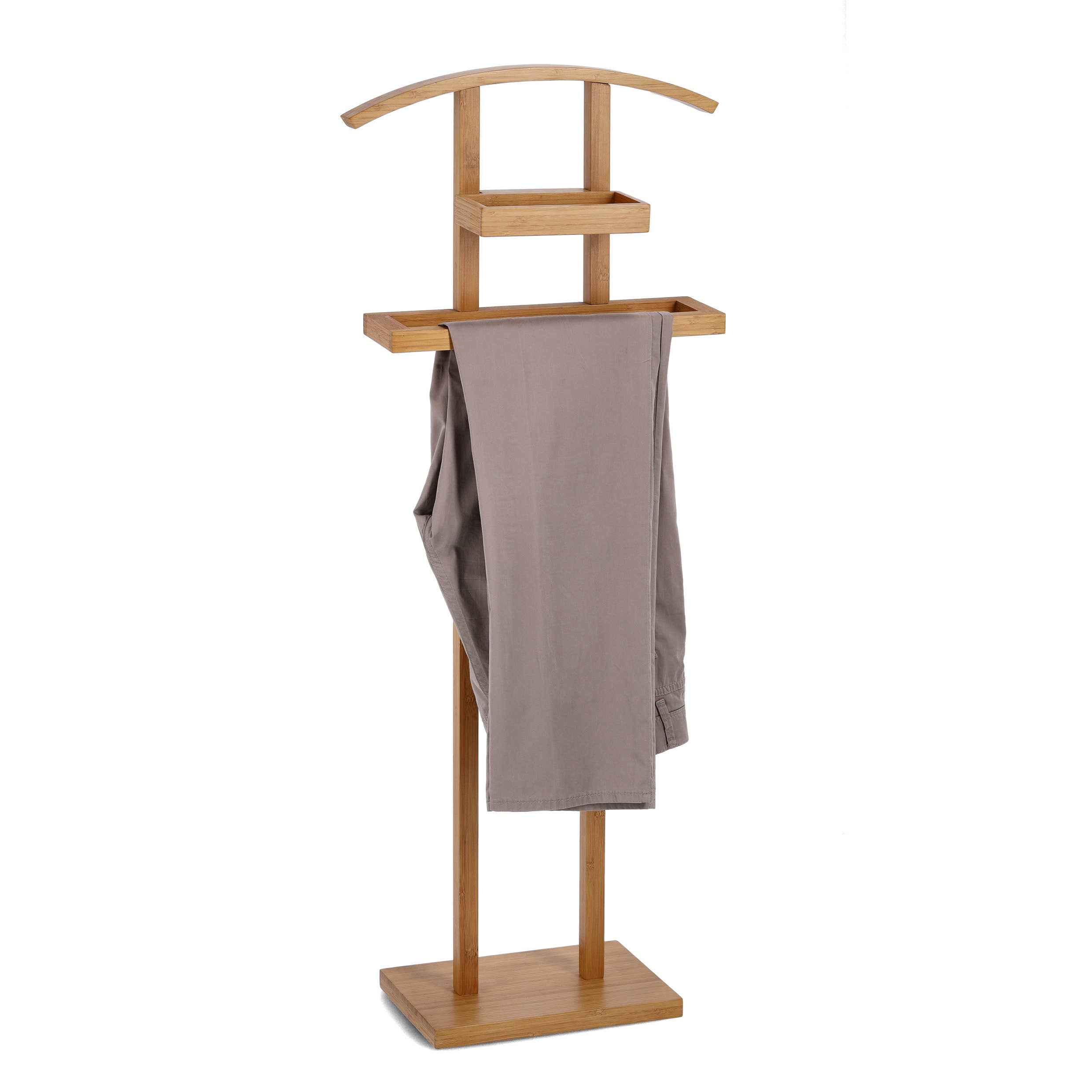 nature Valet stand, bamboo for wholesale on Faire1