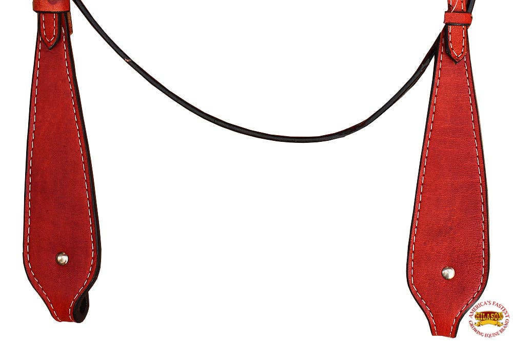 HILASON - Wholesale Horseback Riding Gear - HILASON Western Horse Headstall Breast Collar Set Tack Genuine American Leather | For Horses Headstalls155