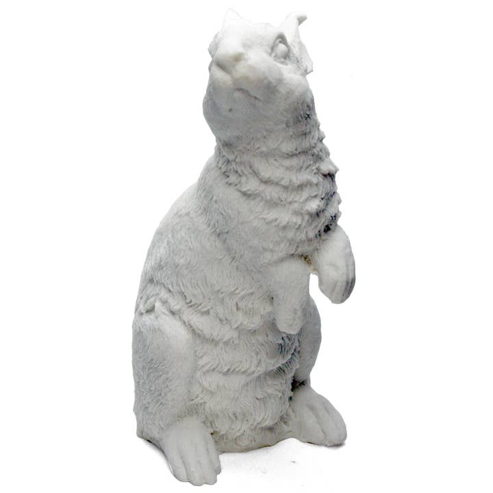 Modern Eastern by Contrast Inc. - Wholesale Decorative Figurine - White Sandstone Bunny Rabbit1