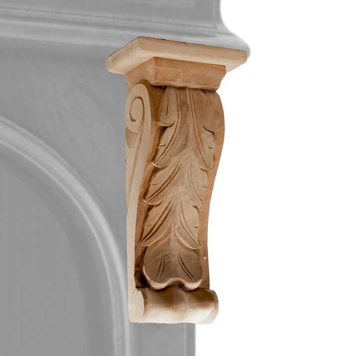 ornament, closet decoration, decoration |wood, beige | H26,0Xb11, for wholesale by Antikas