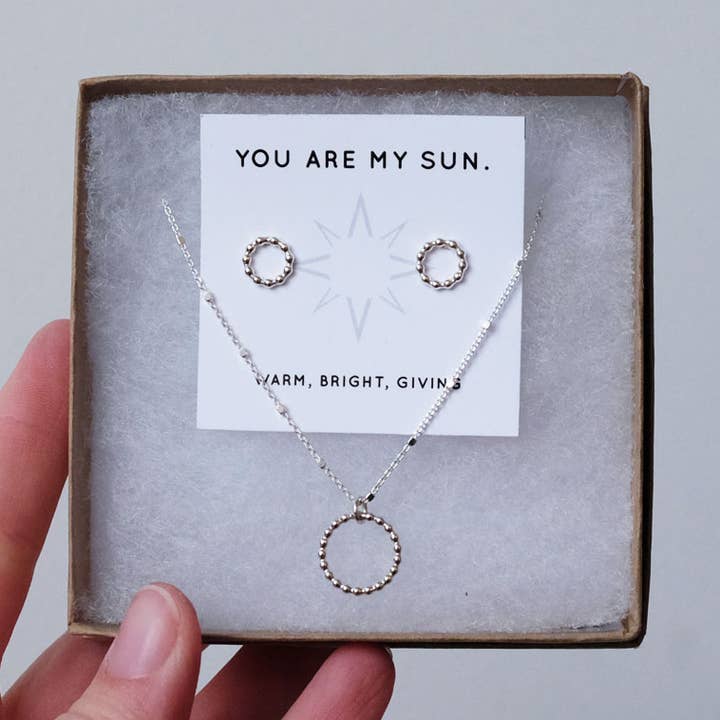 Glass Sky Jewelry - Wholesale Jewelry Set - Sun Gift Set0