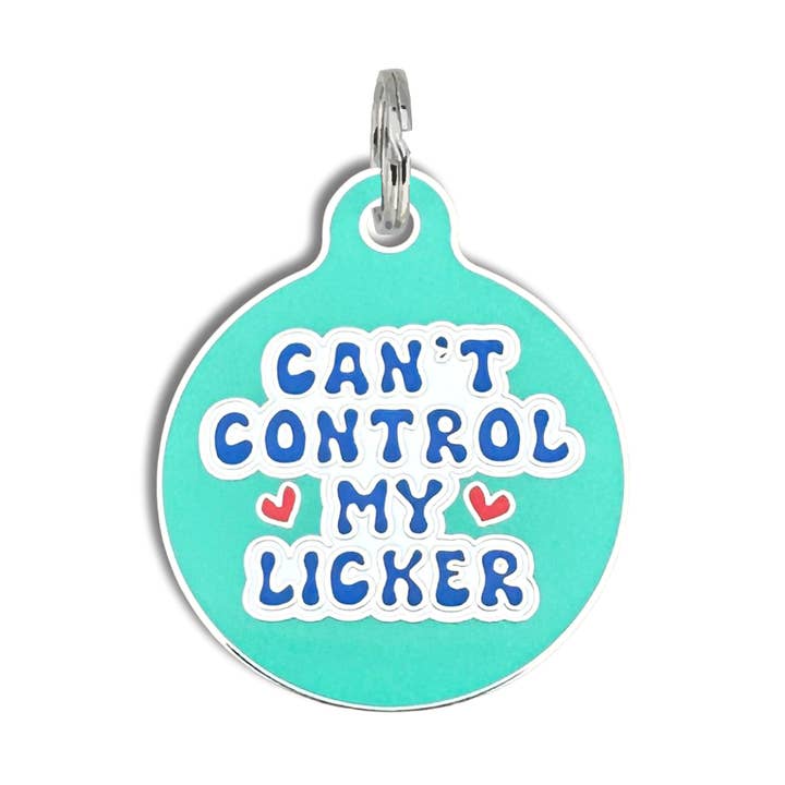 Bad Tags - Wholesale Pet identification tag – Dog - Dog Tag w/ Personalized QR Code - Can't Control my Licker11