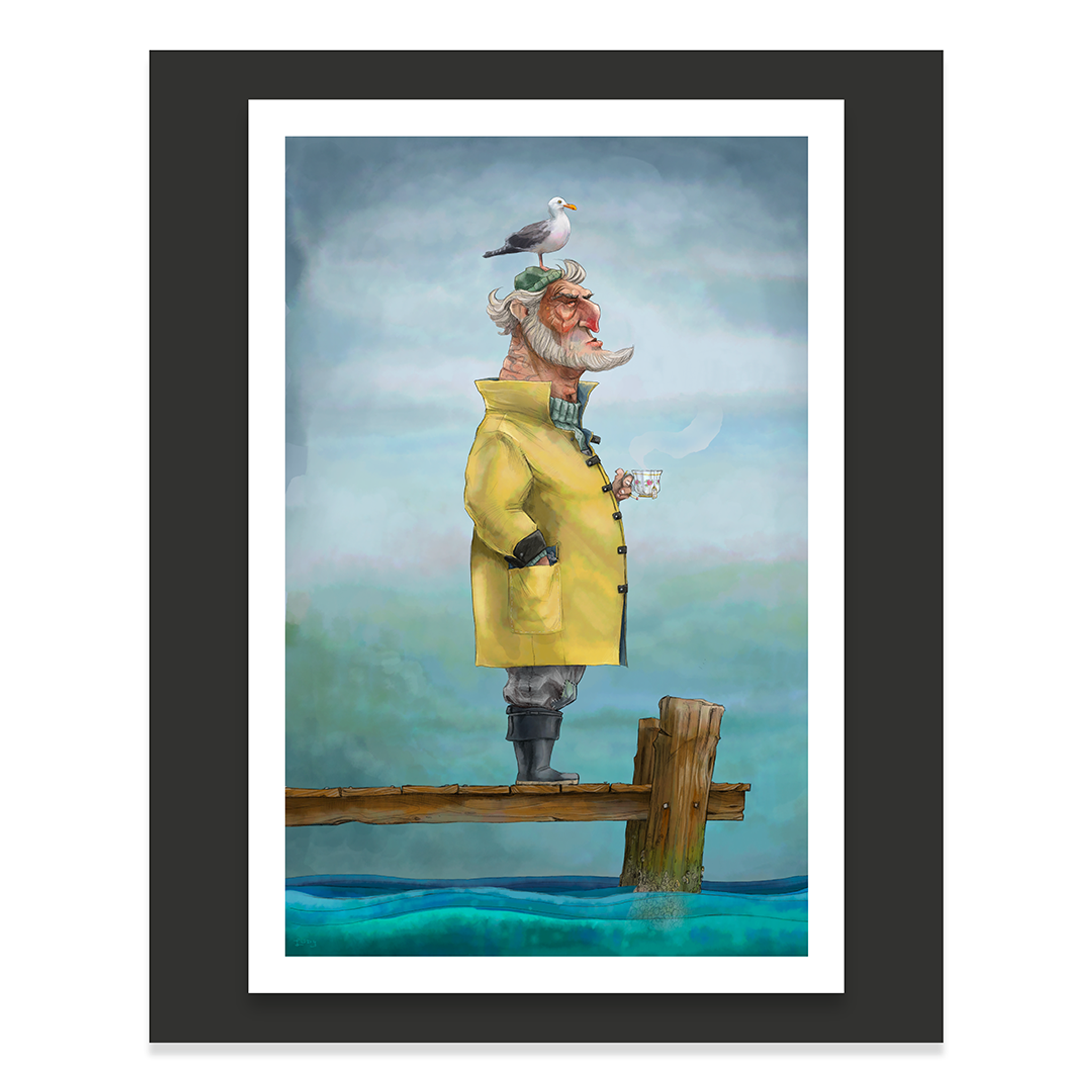 Mark Ludy Art Books & Games - Wholesale Art Print - Earl Grey | Artist Signed Artwork1