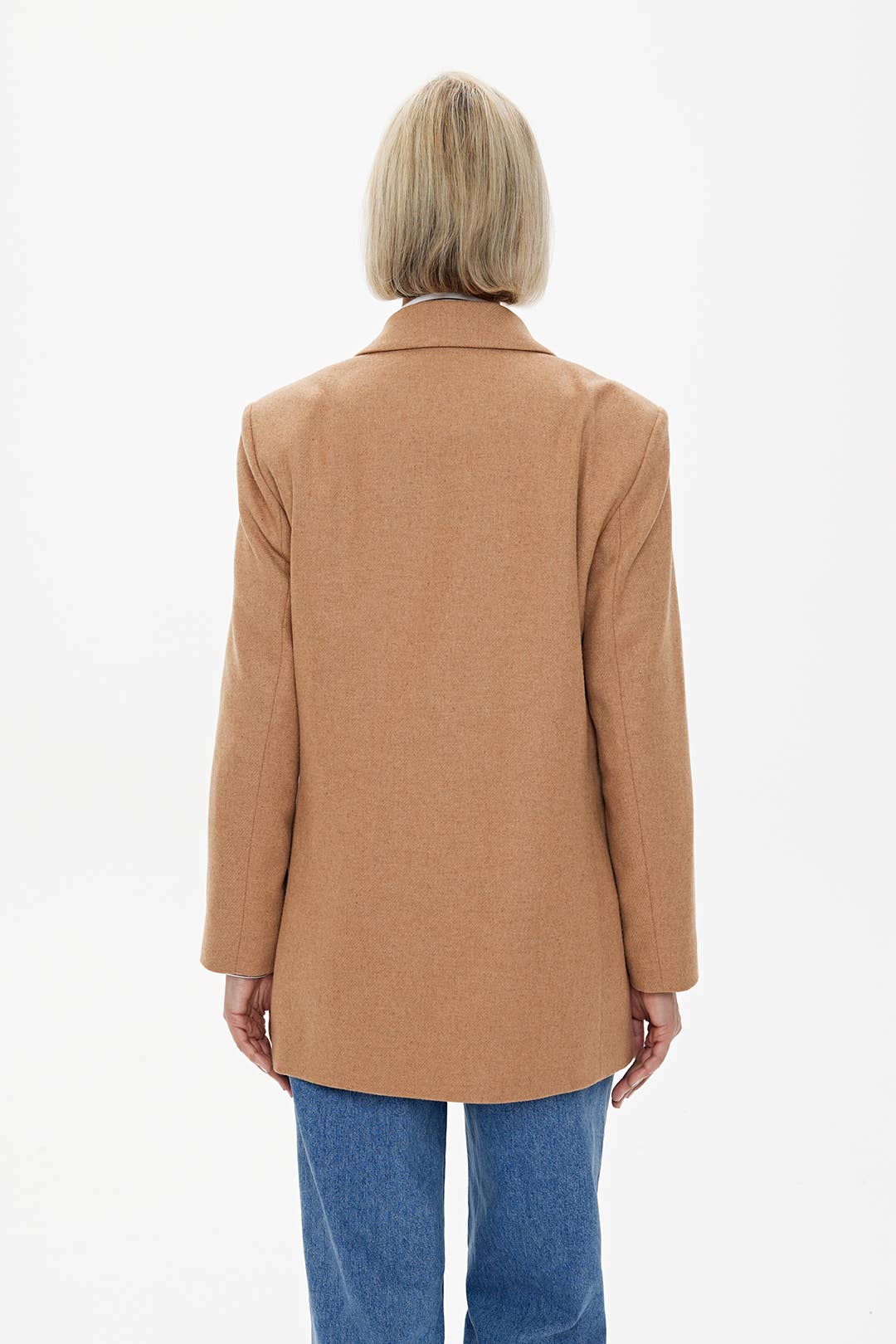 CAPSULE by Agnė Gilytė - Wholesale Blazer - Women's - Blazer 'MILAN' | premium wool mix in caramel5
