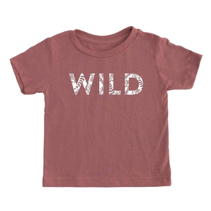 Nature Supply Co - Wholesale Screen Printed T-Shirt - Kids - WILD Kids Tshirt | Eco Friendly Nature Graphic Tee0