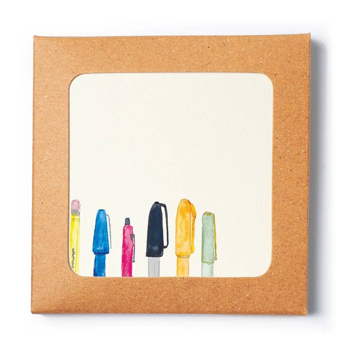 Mini Stationery Set - Pens and Pencils for wholesale by Piccola Arte