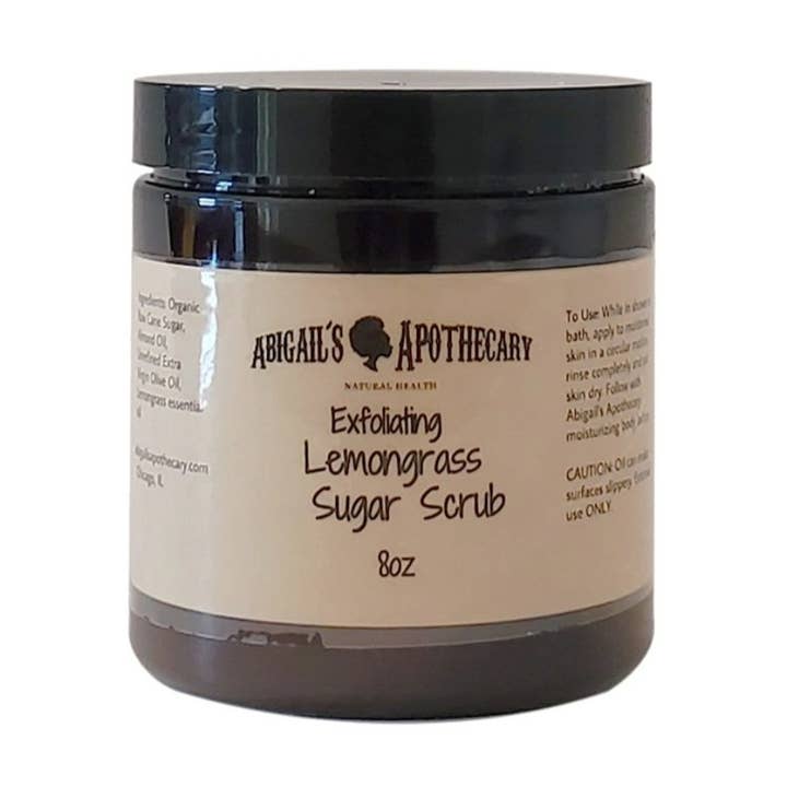 Abigail's Apothecary Lemongrass Sugar Scrub for wholesale by Abigail's Apothecary
