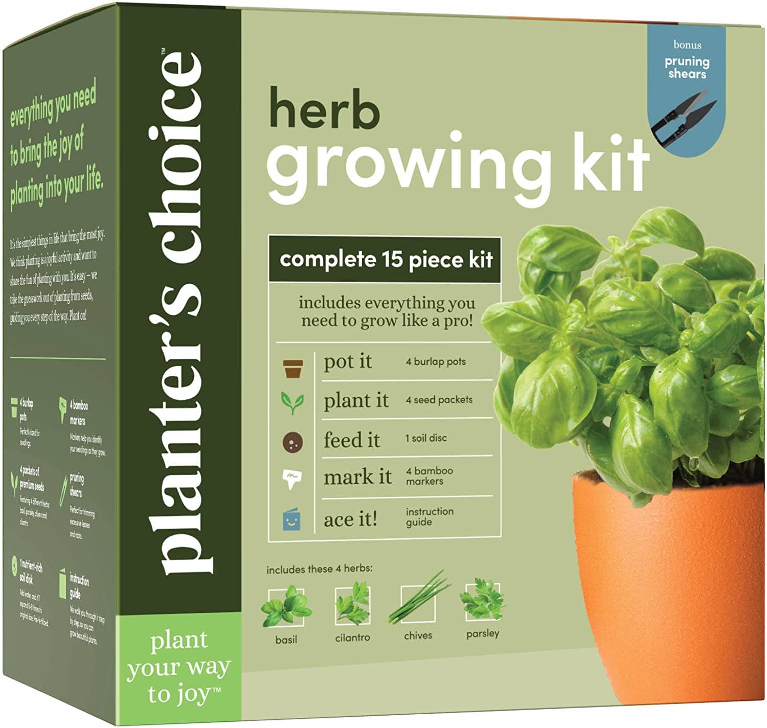 Planter's Choice - Wholesale Plant Seeds - Herb Growing Kit7
