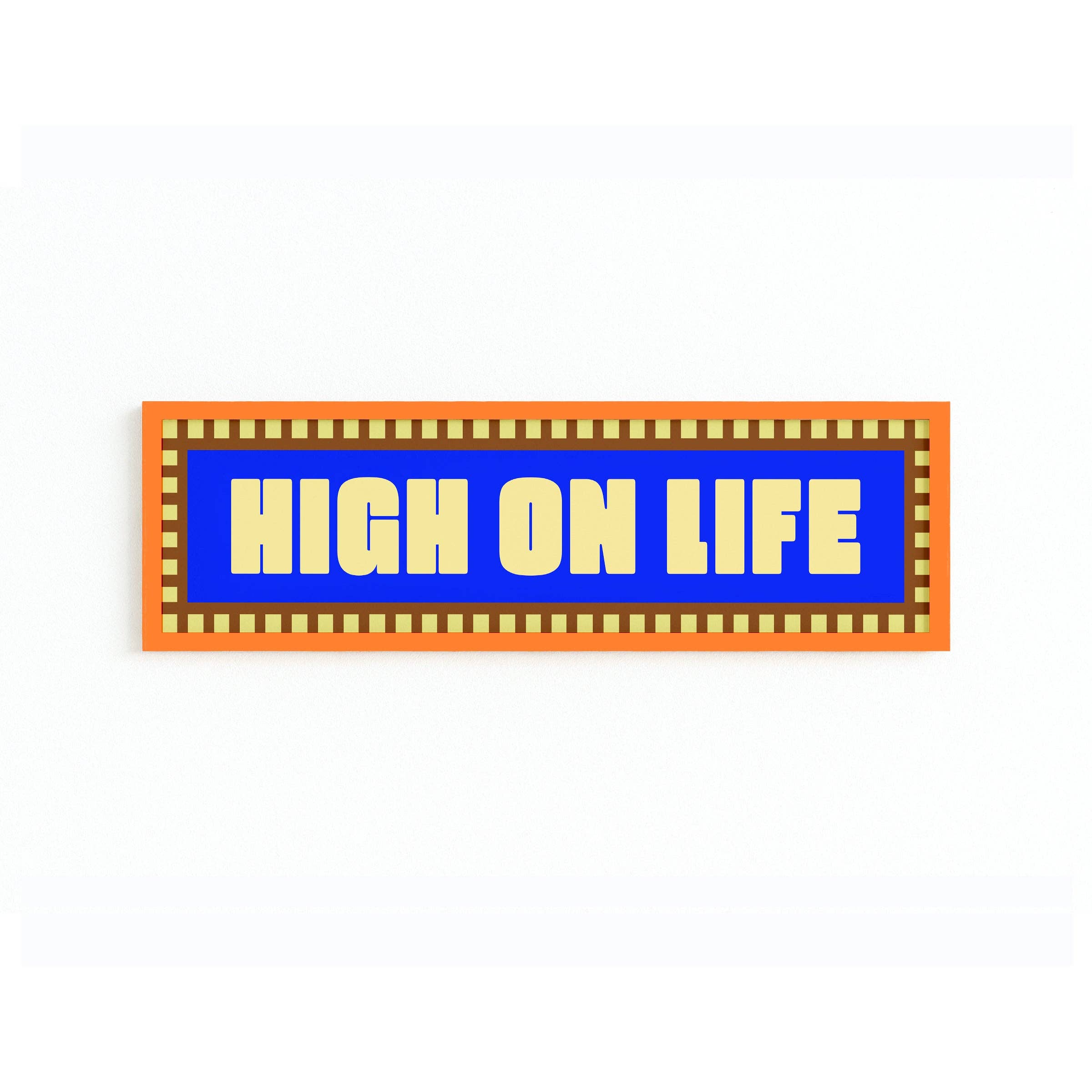 Maddison Ball Creative - Wholesale Art Print - High On Life Panoramic Framed Print9
