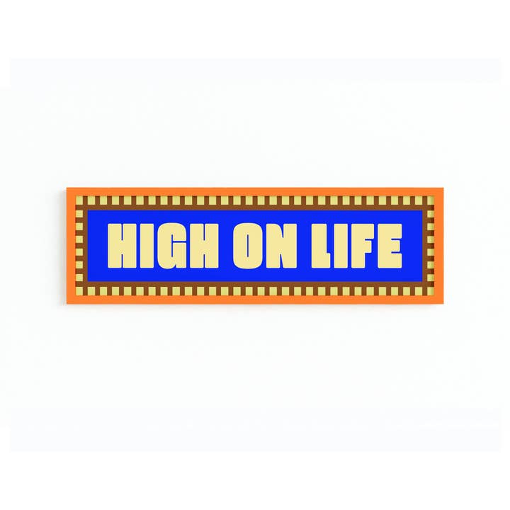 Maddison Ball Creative - Wholesale Art Print - High On Life Panoramic Framed Print9