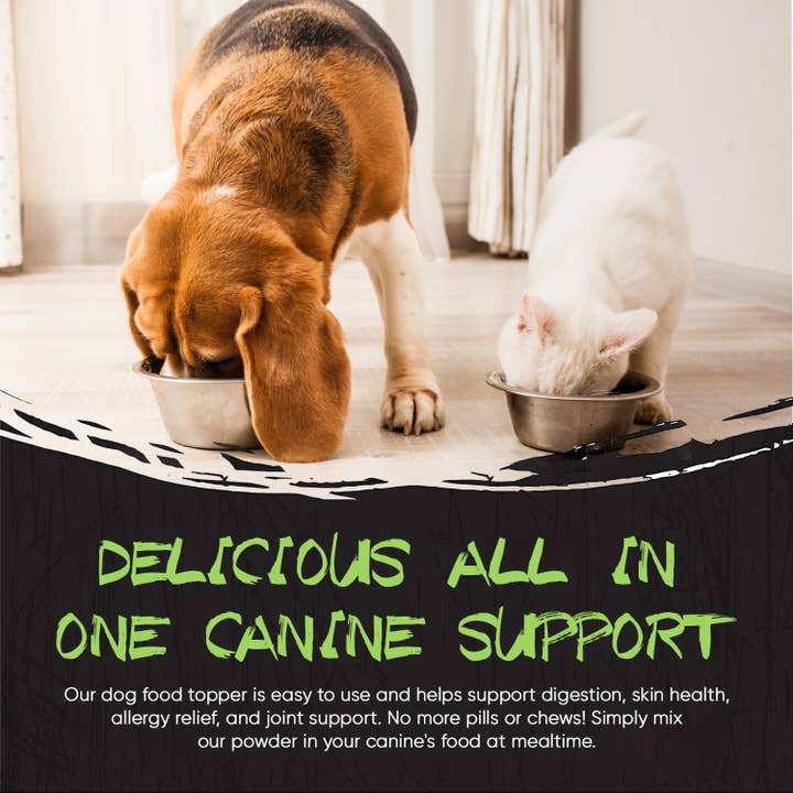 Rogue Pet Science - Wholesale Pet Supplement - Dog - Pork-Origins 5-in-1 Dog Supplement, Powdered Food Topper for10