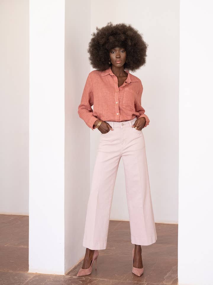 Jean large Windy pour petites tailles pour la vente par Oraije Paris