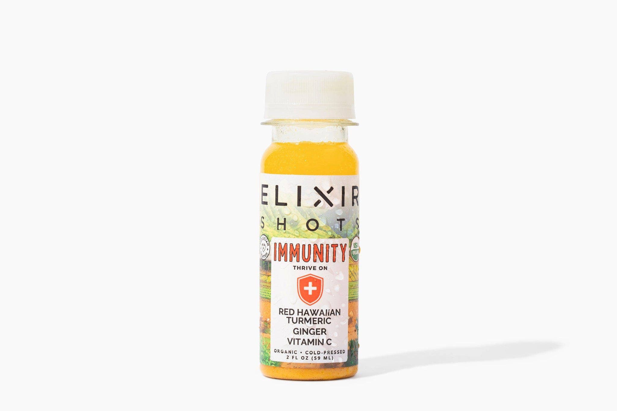Elixir Shots – wholesale Wellness juice/tonic – Immunity Boost -  Organic Turmeric shot1