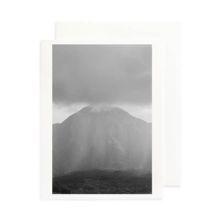 Mystic Rain Greeting Card for wholesale by Sea Light Print Shop